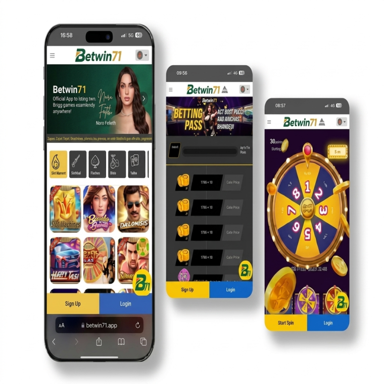 Introducing the Official Betwin71 Mobile App. Enjoy seamless gaming on-the-go!